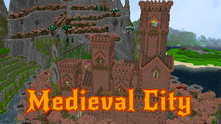 Thumbnail: Medieval City between Mountains and Sea