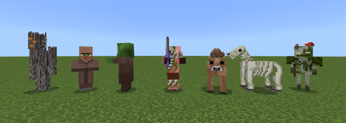 Classic Textures Fix: Updated Mobs