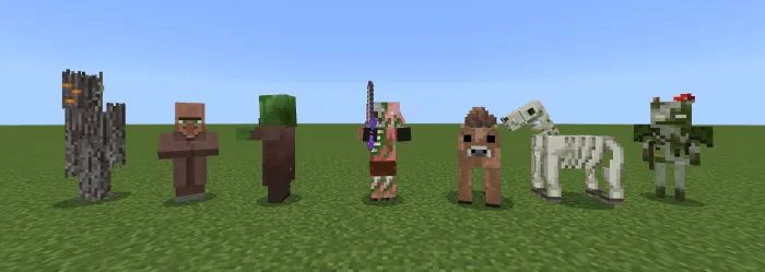 Classic Textures Fix: Updated Mobs
