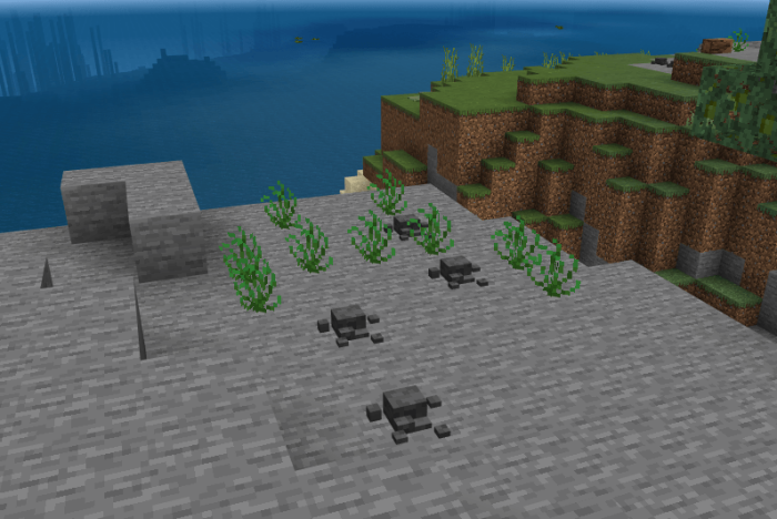 Stone Beach Bushes and Pebbles: Screenshot