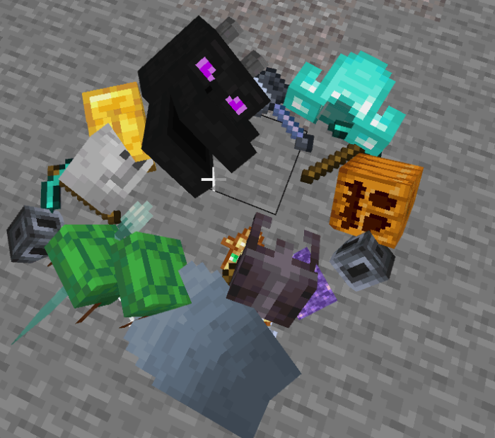 Mob Heads and Skulls: Screenshot