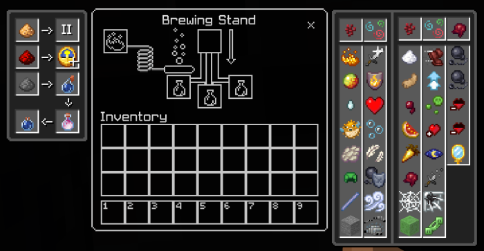 Brewing UI: Screenshot