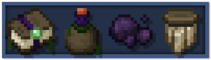 Witch Bag Items