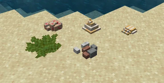 Seashells, Kelp Clumps and Beach Pebbles: Screenshot