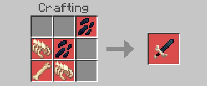 Skeleton Wyvern Sword Recipe