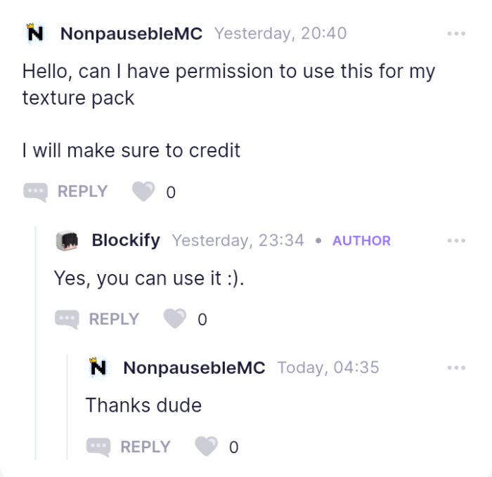 Permission from Blockify