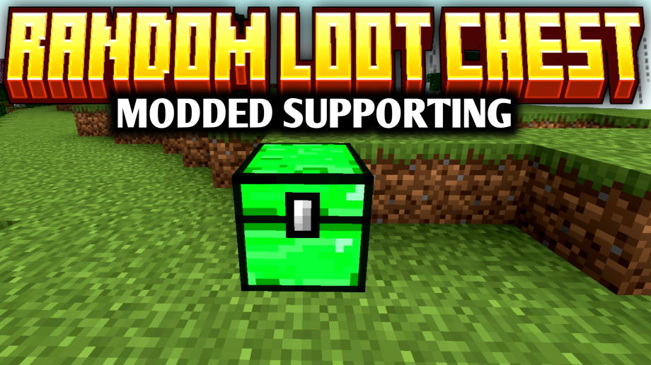 Thumbnail: Random Loot Chest | Free to use for Maps, Modpacks & Addons