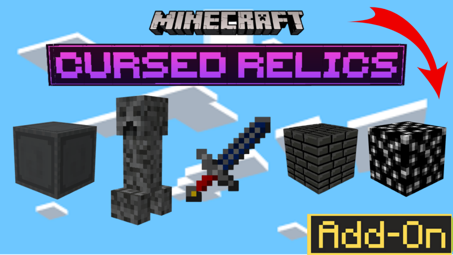 Thumbnail: Cursed Relics: Block, Stone, Roof, Sword & Creeper