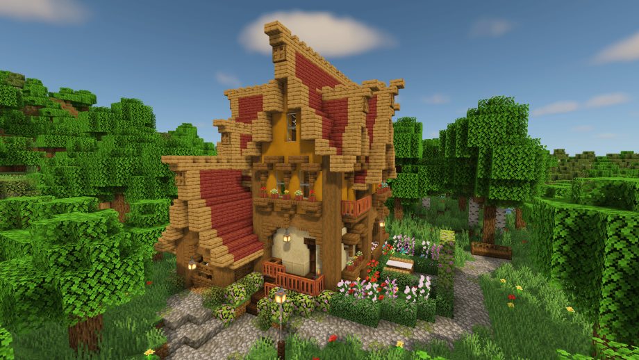 Thumbnail: Fantasy Minecraft House