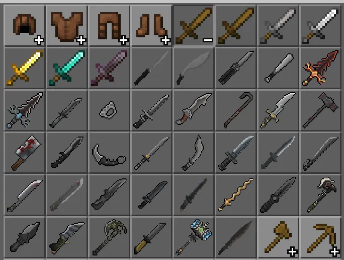 List of Knives