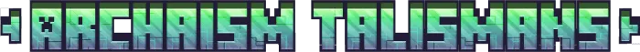 Archaism Talismans Logo