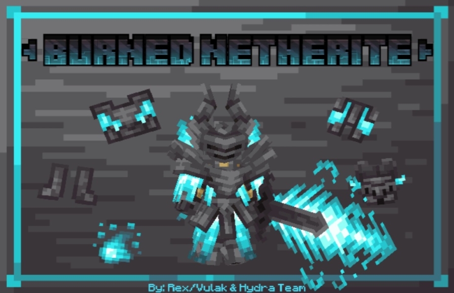 Thumbnail: Burned Netherite Addon v1