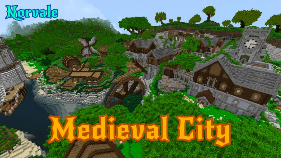 Thumbnail: Medieval City between Mountains and Sea