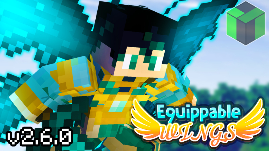 Thumbnail: Equippable Wings: Fairy Core✨[v2.6.0] | Bedrock 1.21 and Above