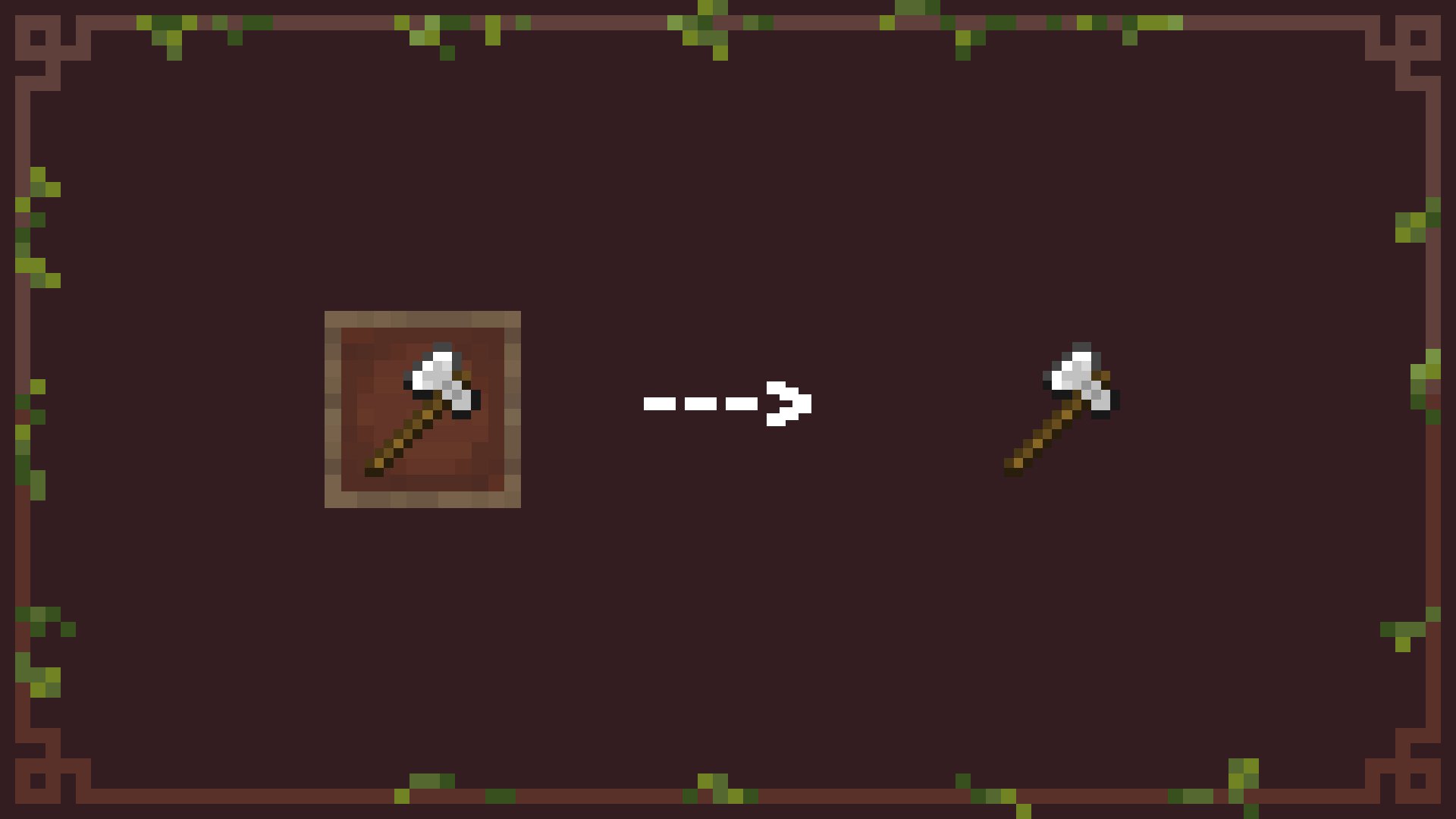 Invisible Item Frames: Screenshot