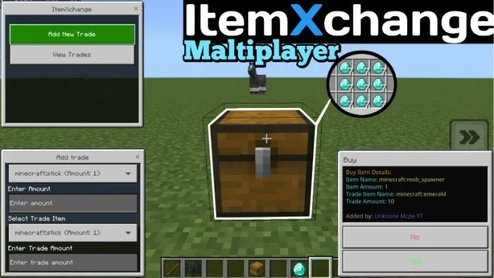 Trade Master Menus: Screenshot