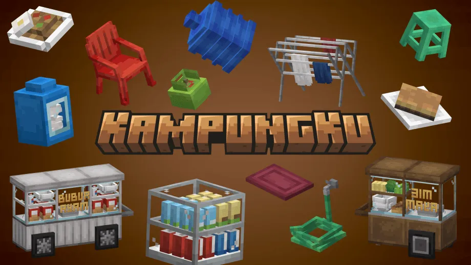 Thumbnail: KampungKu v1.0.5 (Kitchen Set Update) || Furniture Addon