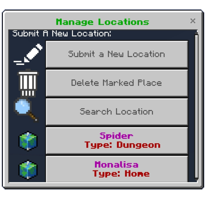 Main UI: Screenshot