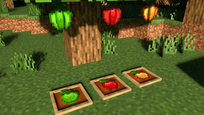 Apples and Dropped Items: Screenshot