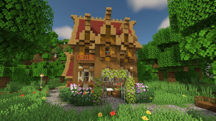 Fantasy Minecraft House: Screenshot 4