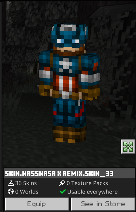 New Captain America Skin