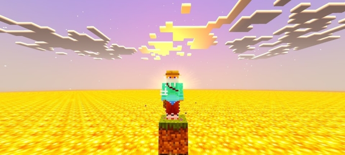 One Block in a Lava World: Screenshot 2