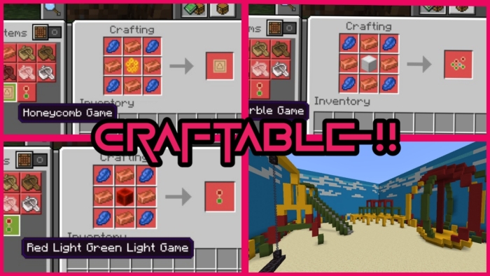 Squid Game: Craftable Games Recipes