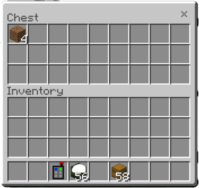 Storage Addon: Screenshot 2