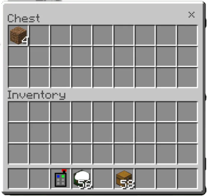 Storage Addon: Screenshot 2