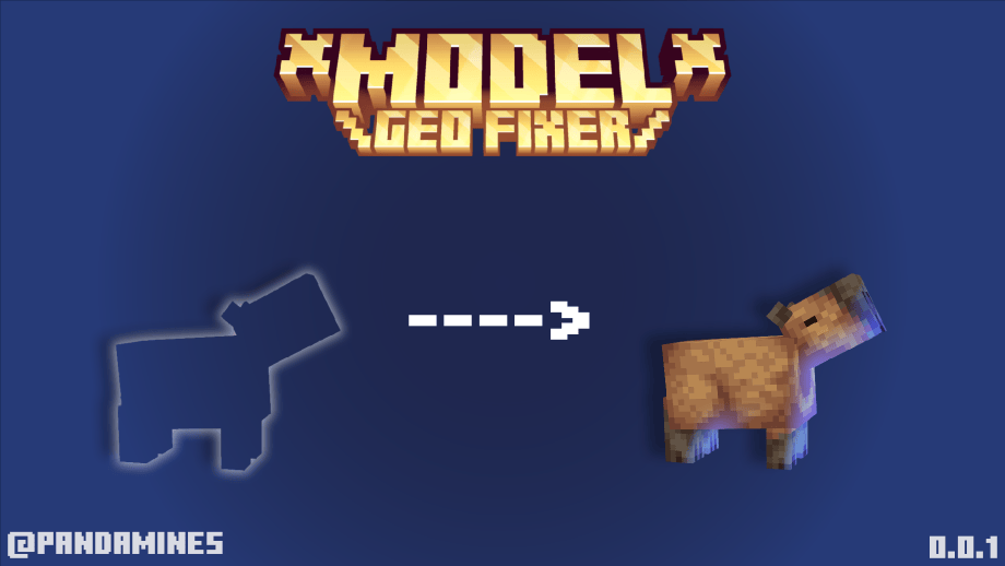 Thumbnail: PandaMine's Model Geometry Fixer - v0.0.1