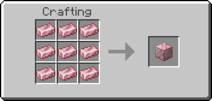 Rose Gold Block Recipe