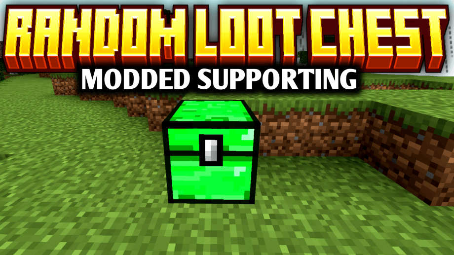 Thumbnail: Random Loot Chest 1.3.5 - New Randomized Loots Added