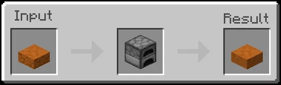 Smooth Red Sandstone Slab Furnace Recipe
