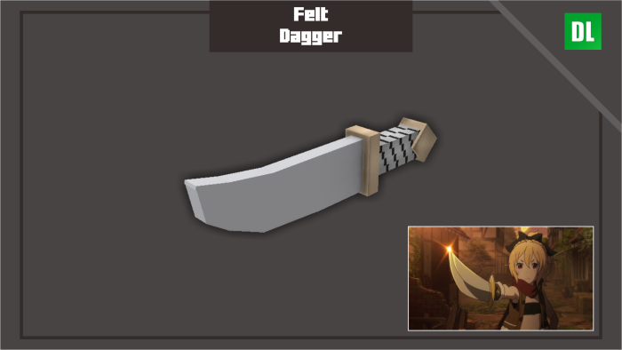 Felt Dagger