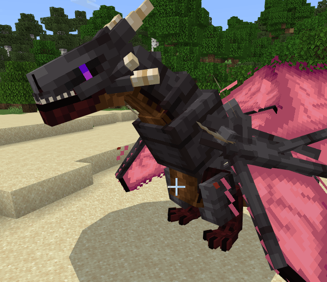 Netherite Wyvern Armor: Screenshot