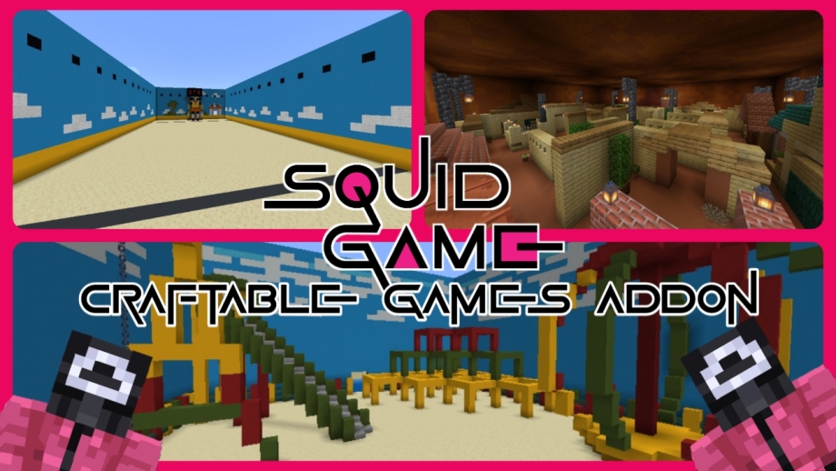 Thumbnail: Squid Game: Craftable Games Addon