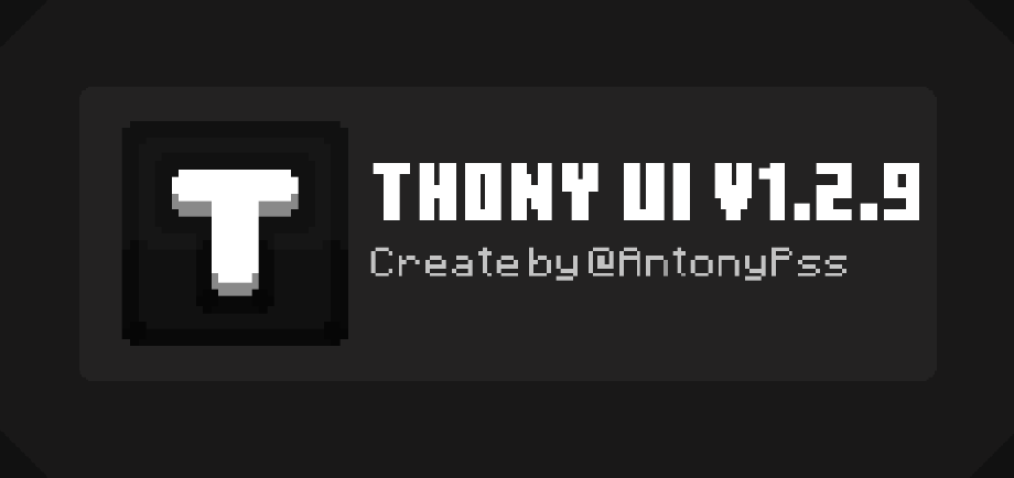 Thumbnail: Thony UI v1.2.9