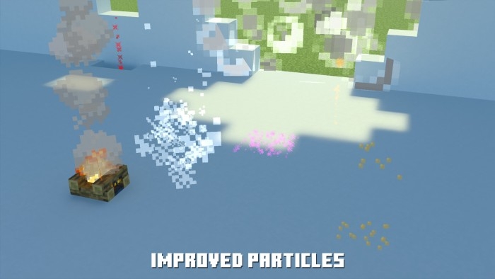 Improved Particles: Screenshot