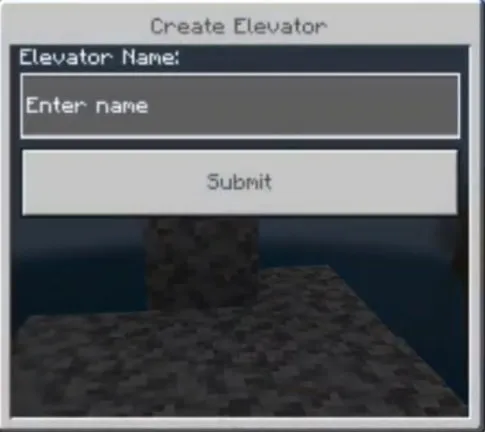 Elevators Menu: Screenshot 2