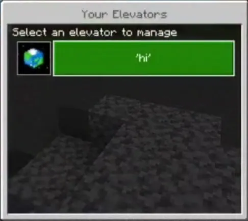 Elevators Menu: Screenshot 4