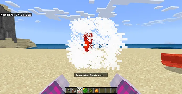Concussive Blast Skill: Screenshot