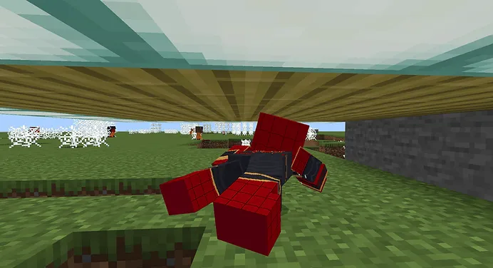 Crawling on the floor: Screenshot