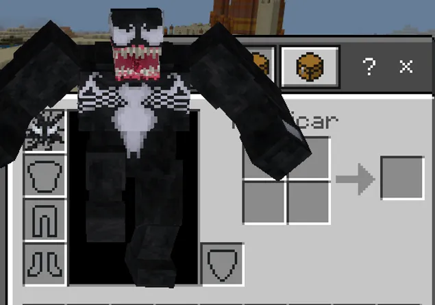 Symbiote in Inventory: Screenshot
