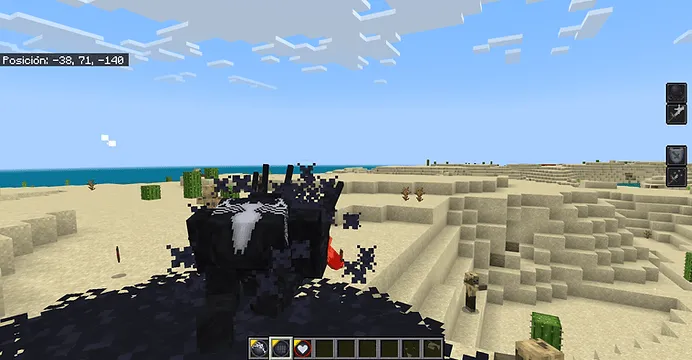 Venom Controls: Screenshot