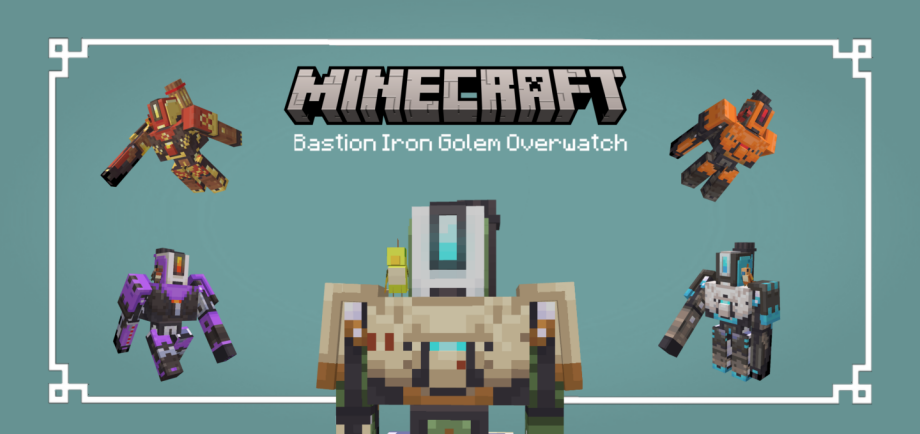 Thumbnail: Iron Golem Bastion Overwatch | Bedrock Edition