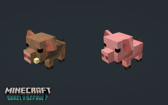 Barely Default - Pigs Variants 2