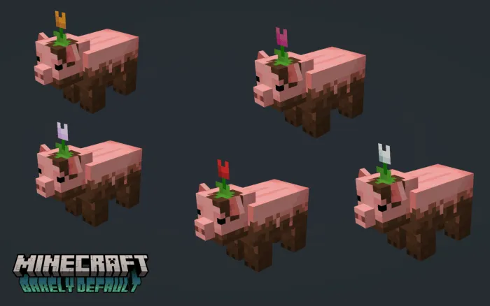 Barely Default - Pigs Variants 3