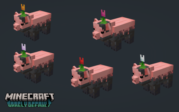 Barely Default - Pigs Variants 4