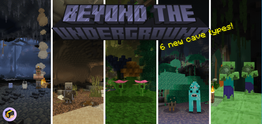 Thumbnail: Beyond The Underground (6 New Cave Biomes!)