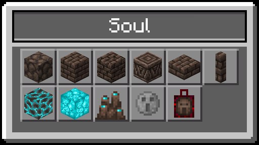 Soul Blocks and Items